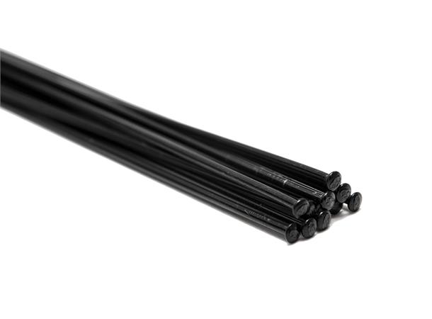 Sapim Leader SP Sort Eike 315mm Straight Pull, 2.0mm, 1 stk 